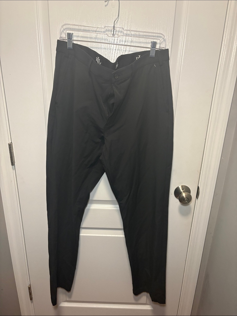 Ralph Lauren Black Men's Dress Pants - Tailored Straight Fit